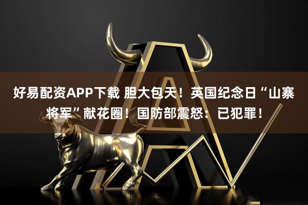 好易配资APP下载 胆大包天！英国纪念日“山寨将军”献花圈！国防部震怒：已犯罪！